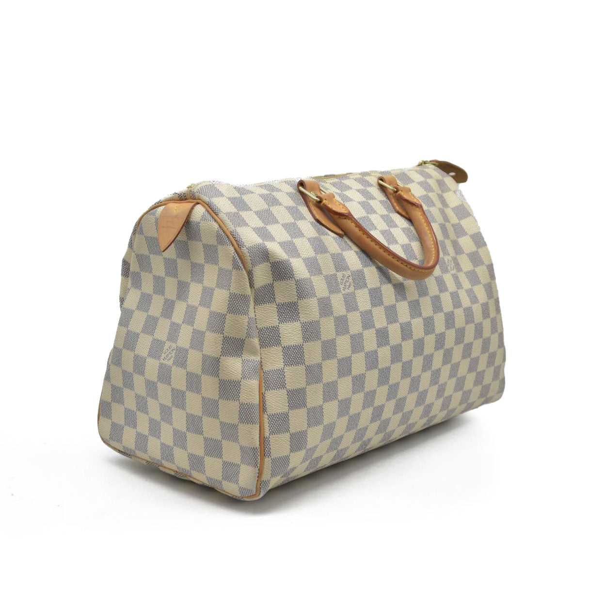 $1550 Louis Vuitton Damier Azur Speedy 30 DU3028 CONSIGNMENT