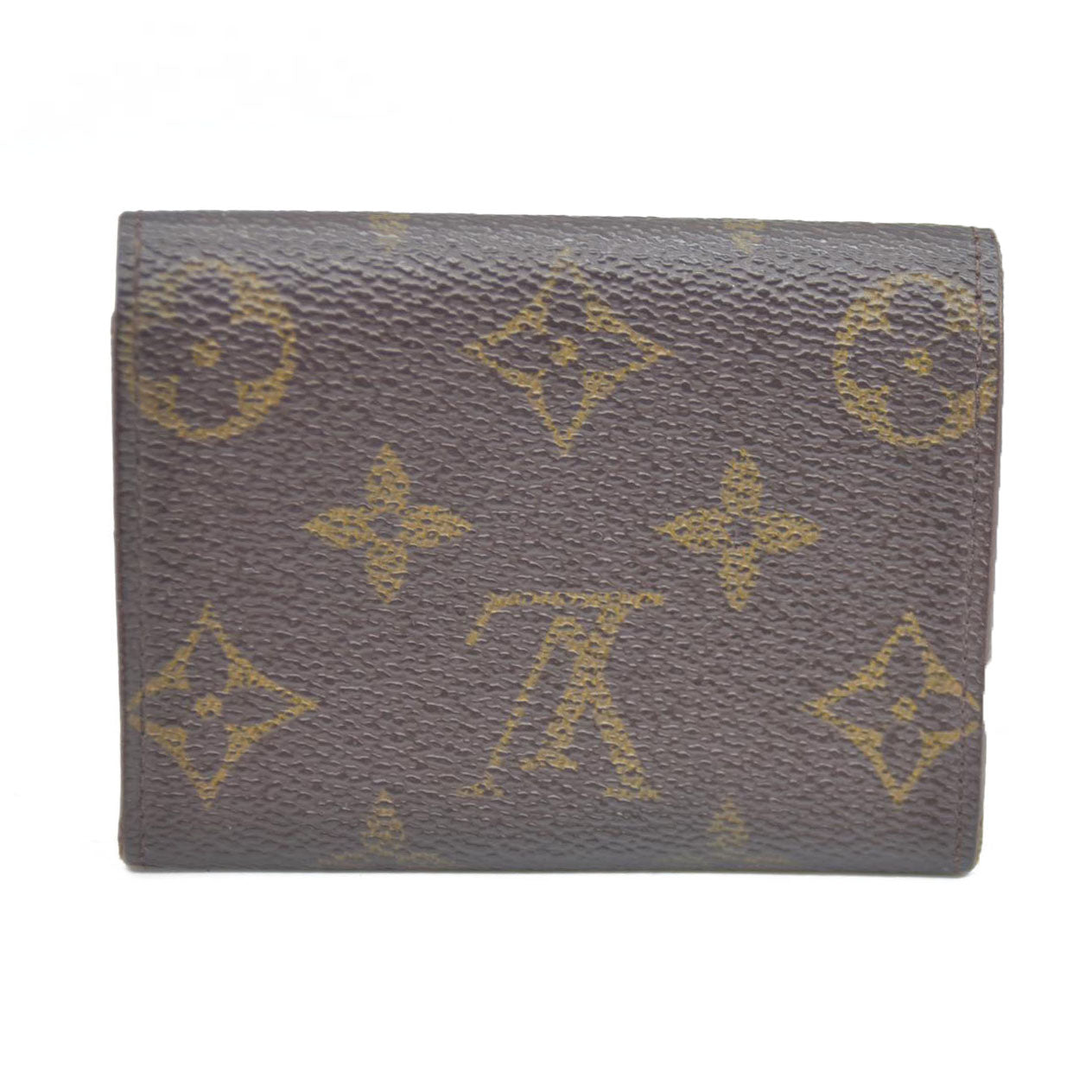 LOUIS VUITTON Monogram Plat Bifold Wallet Coin Case