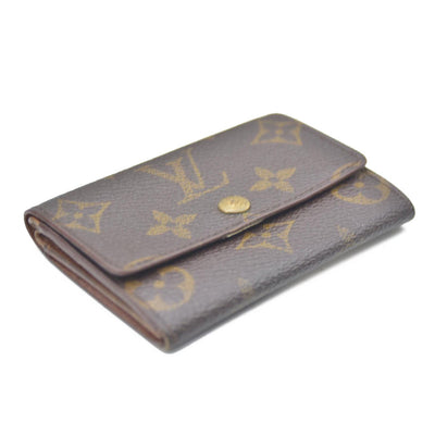 LOUIS VUITTON Monogram Plat Bifold Wallet Coin Case