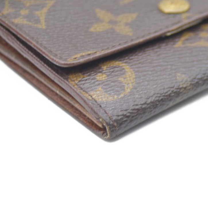 LOUIS VUITTON Monogram Plat Bifold Wallet Coin Case
