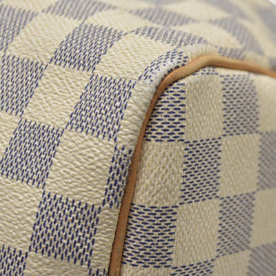 $1550 Louis Vuitton Damier Azur Speedy 30 DU3028 CONSIGNMENT