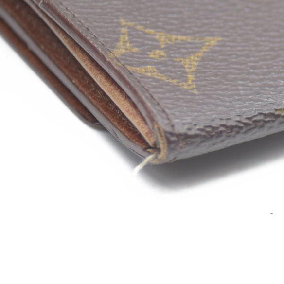 LOUIS VUITTON Monogram Plat Bifold Wallet Coin Case