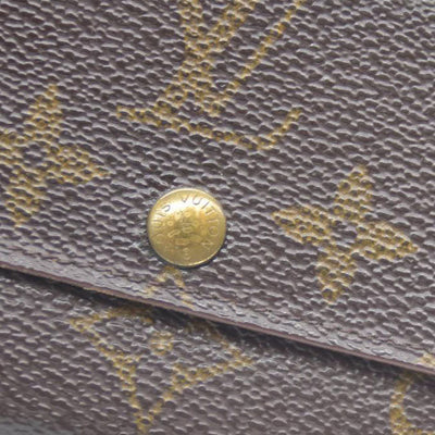LOUIS VUITTON Monogram Plat Bifold Wallet Coin Case