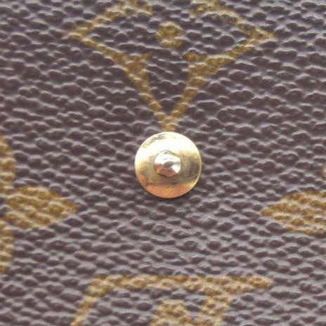 LOUIS VUITTON Monogram Plat Bifold Wallet Coin Case