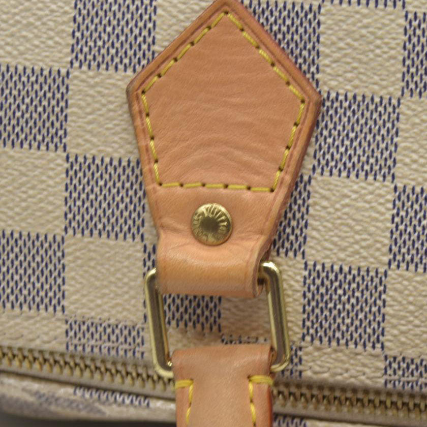 $1550 Louis Vuitton Damier Azur Speedy 30 DU3028 CONSIGNMENT