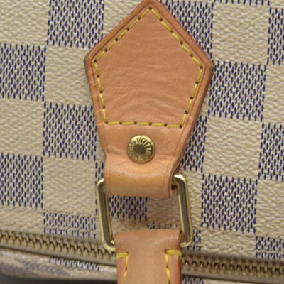 $1550 Louis Vuitton Damier Azur Speedy 30 DU3028 CONSIGNMENT