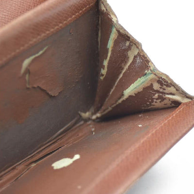 LOUIS VUITTON Monogram Plat Bifold Wallet Coin Case