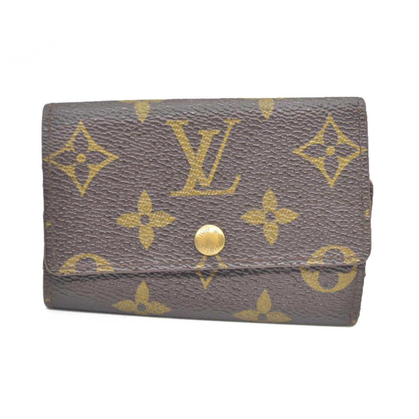 Louis Vuitton Monogram Multicles 6 Ring Key Case Brown