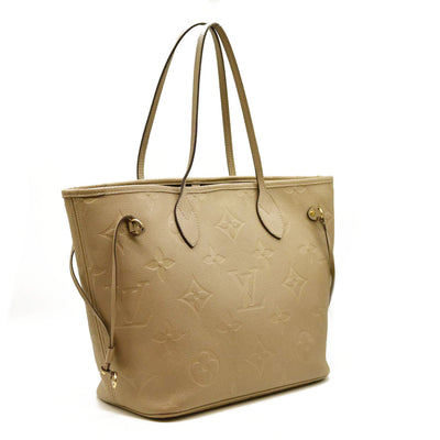 Louis Vuitton  Empreinte Monogram Giant Neverfull MM Tourterelle RFID