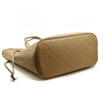Louis Vuitton  Empreinte Monogram Giant Neverfull MM Tourterelle RFID