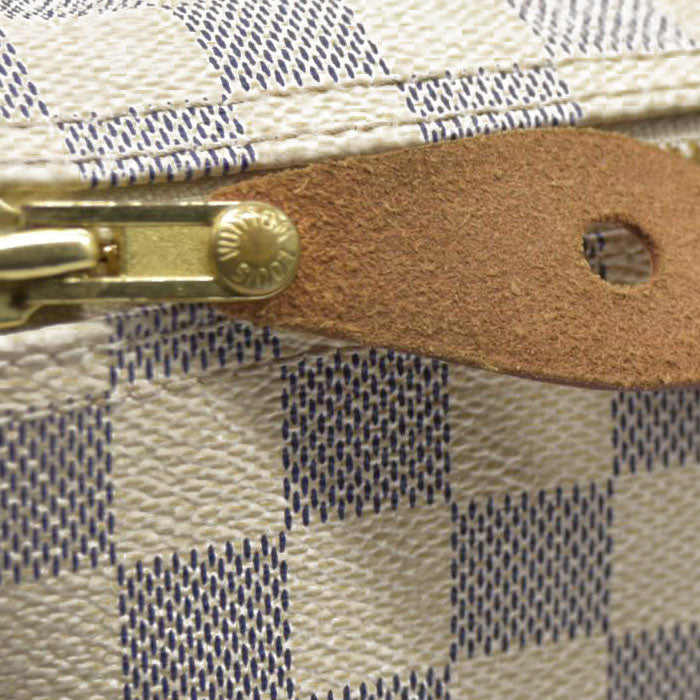 $1550 Louis Vuitton Damier Azur Speedy 30 DU3028 CONSIGNMENT