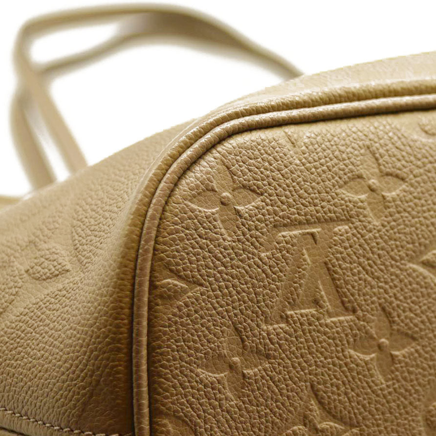 Louis Vuitton  Empreinte Monogram Giant Neverfull MM Tourterelle RFID