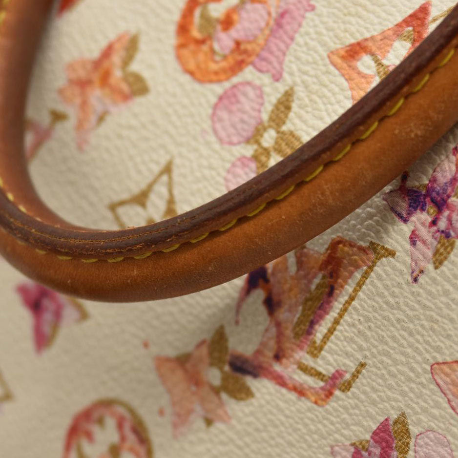 LOUIS VUITTON  Watercolor Aquarelle Speedy 35 White
