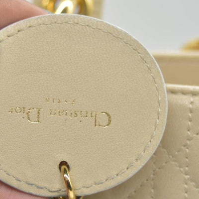 $7000 Christian Dior Large Lady Dior Beige 1997 10020351