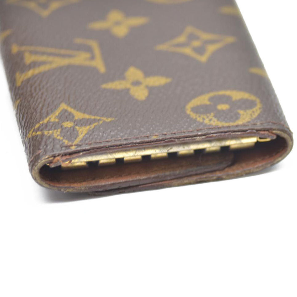 Louis Vuitton Monogram Multicles 6 Ring Key Case Brown