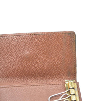 Louis Vuitton Monogram Multicles 6 Ring Key Case Brown