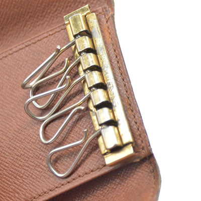 Louis Vuitton Monogram Multicles 6 Ring Key Case Brown