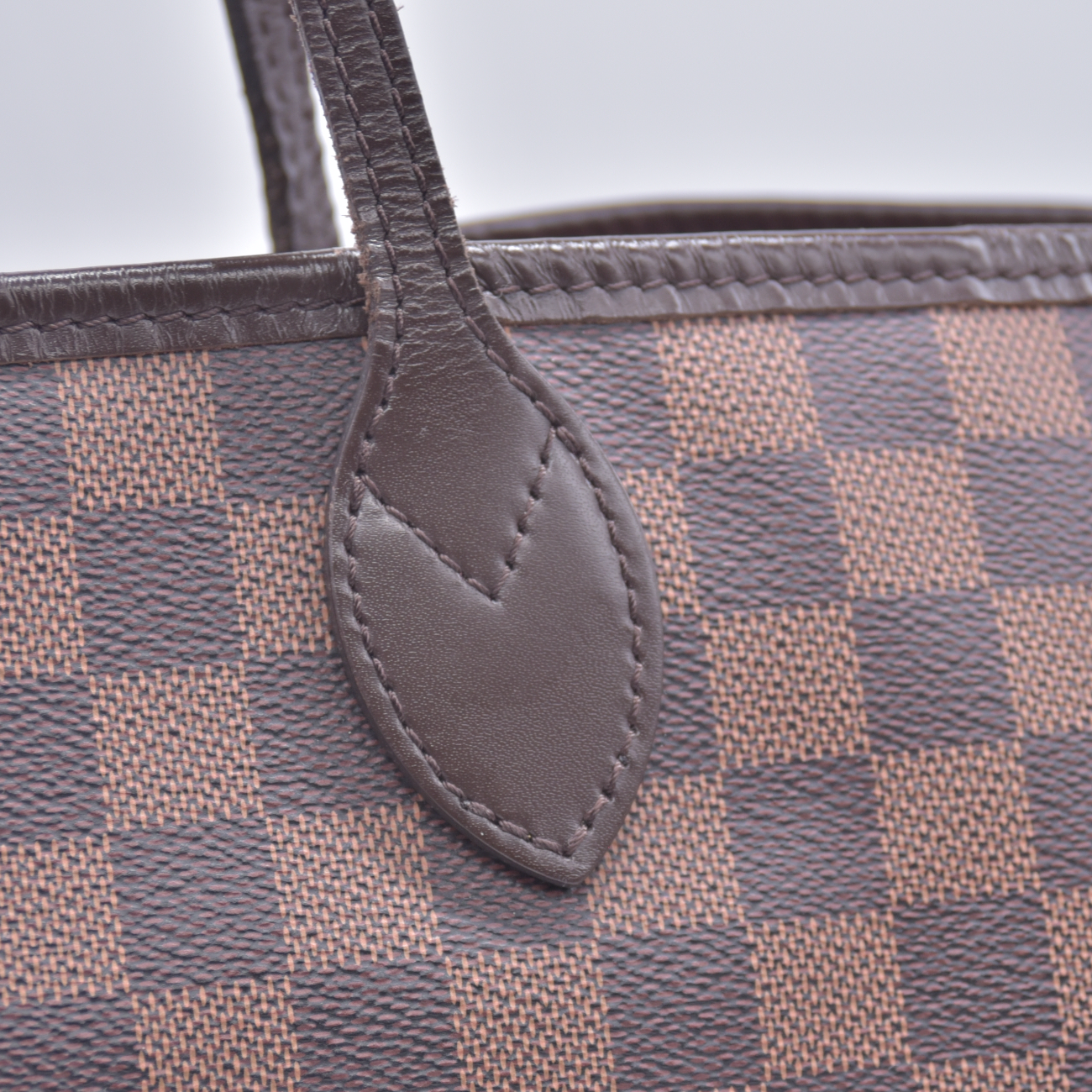 $2310 2018 Louis Vuitton Damier Ebene Neverfull GM with Pouch SD4128 10021108