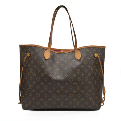 AUCTION $2240 Louis Vuitton  Monogram Neverfull GM Pivoine Pink Interior