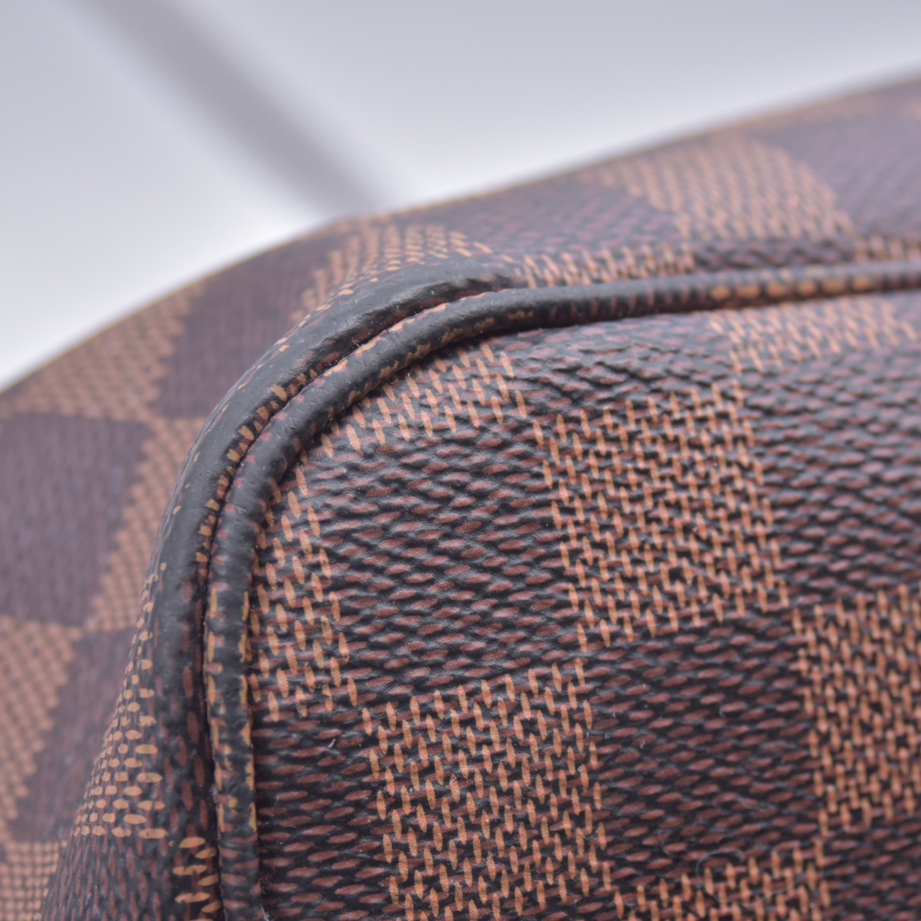 $2310 2018 Louis Vuitton Damier Ebene Neverfull GM with Pouch SD4128 10021108
