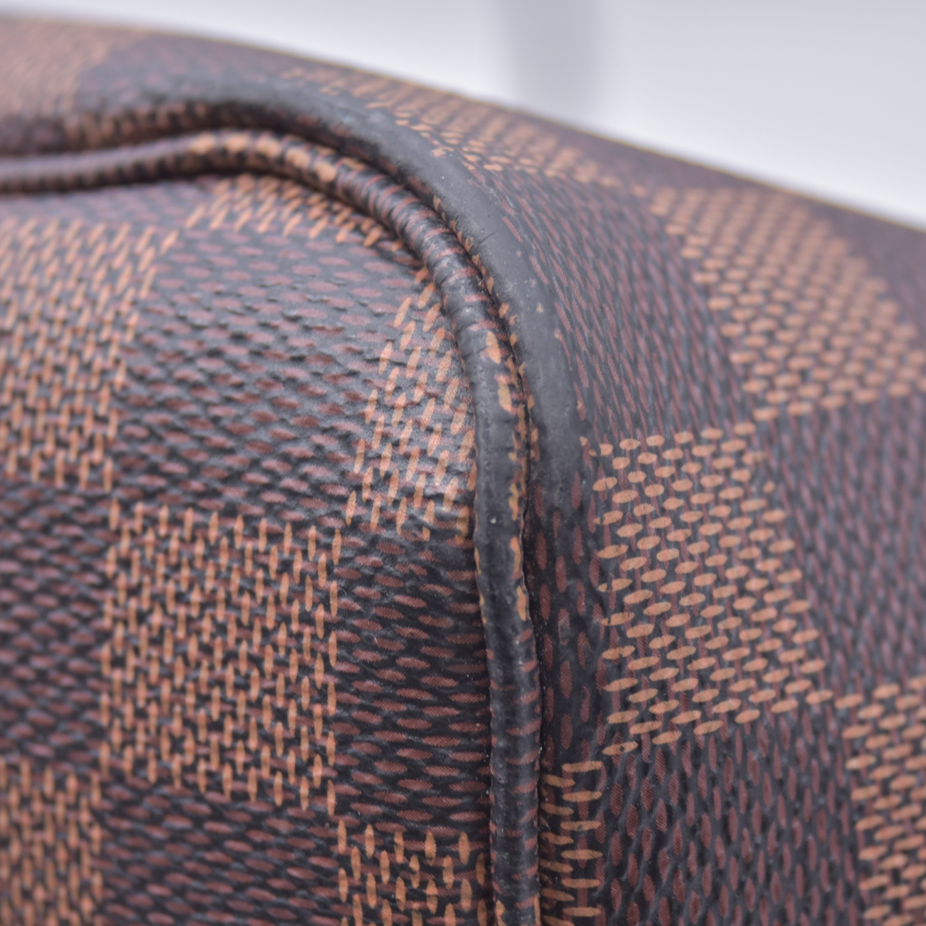 $2310 2018 Louis Vuitton Damier Ebene Neverfull GM with Pouch SD4128 10021108