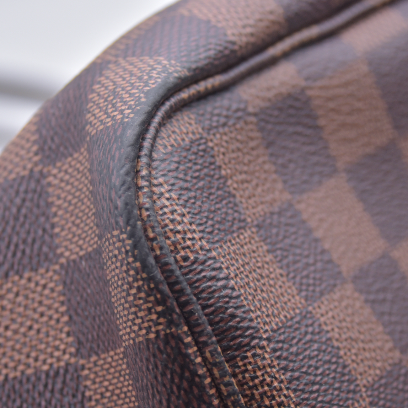 $2310 2018 Louis Vuitton Damier Ebene Neverfull GM with Pouch SD4128 10021108
