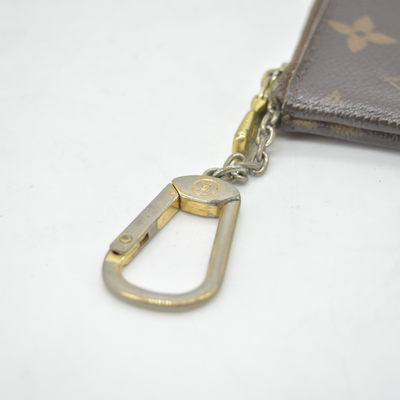 $355 LOUIS VUITTON Monogram Key Pouch Spain