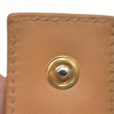 Celine Leather Printed French Purse