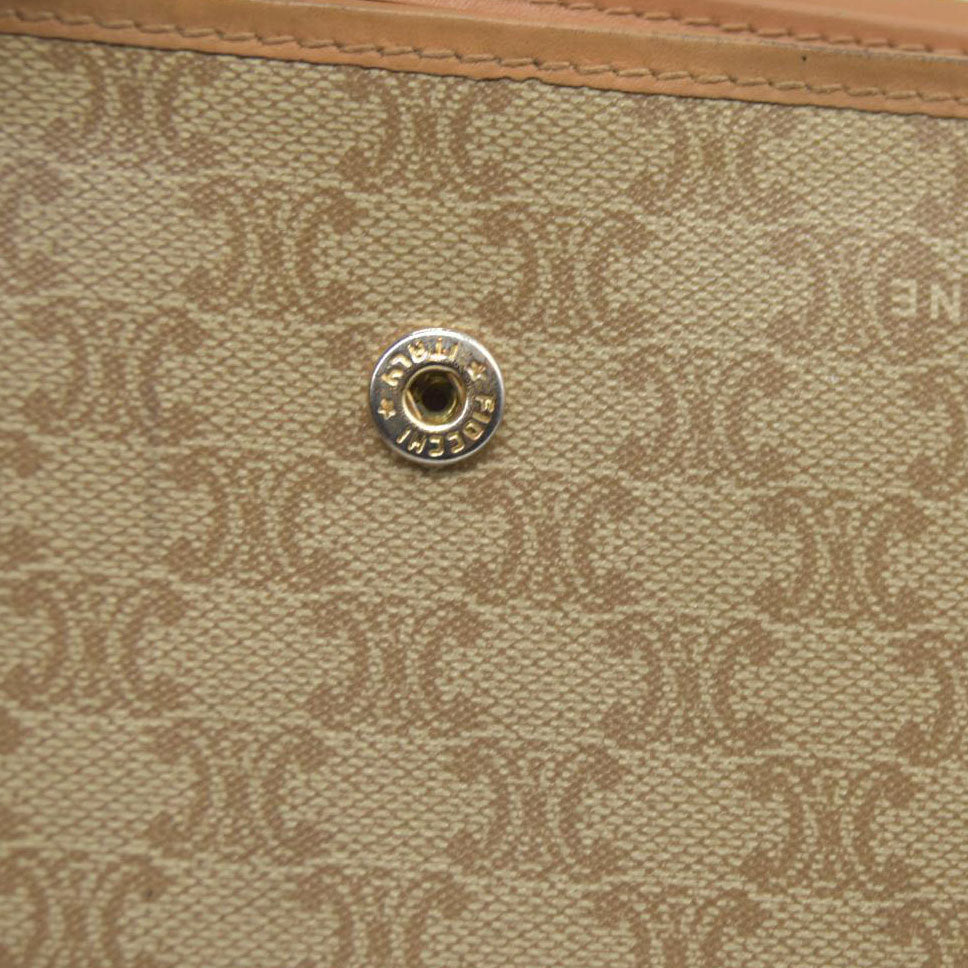 Celine Leather Printed French Purse
