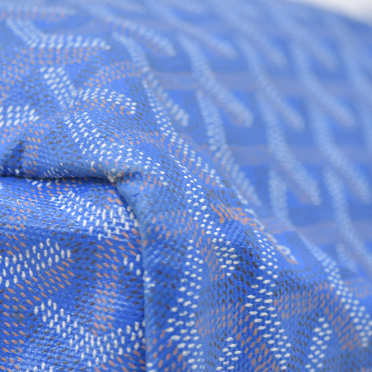 $1890 2015 Goyard Goyardine Saint Louis PM Sky Blue 10021130
