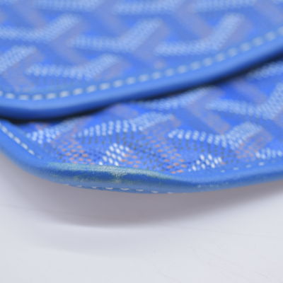 $1890 2015 Goyard Goyardine Saint Louis PM Sky Blue 10021130