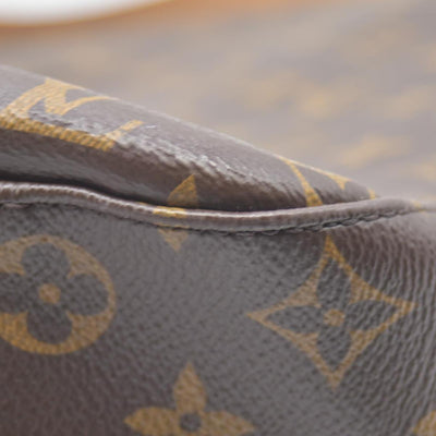 $2740 Louis Vuitton Monogram Slouchy MM