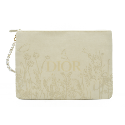 Dior Beauty Spring Flower Clutch Bag Pouch Limited Edition New