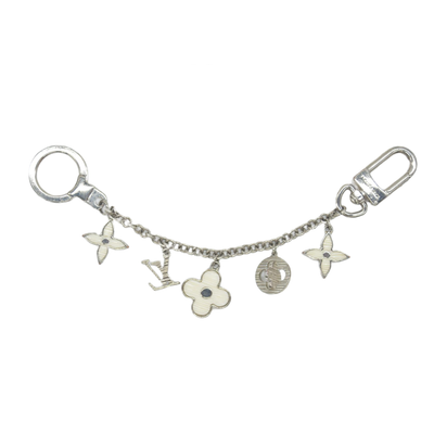 $655 Louis Vuitton Fleur d'Epi Bag Charm Chain
