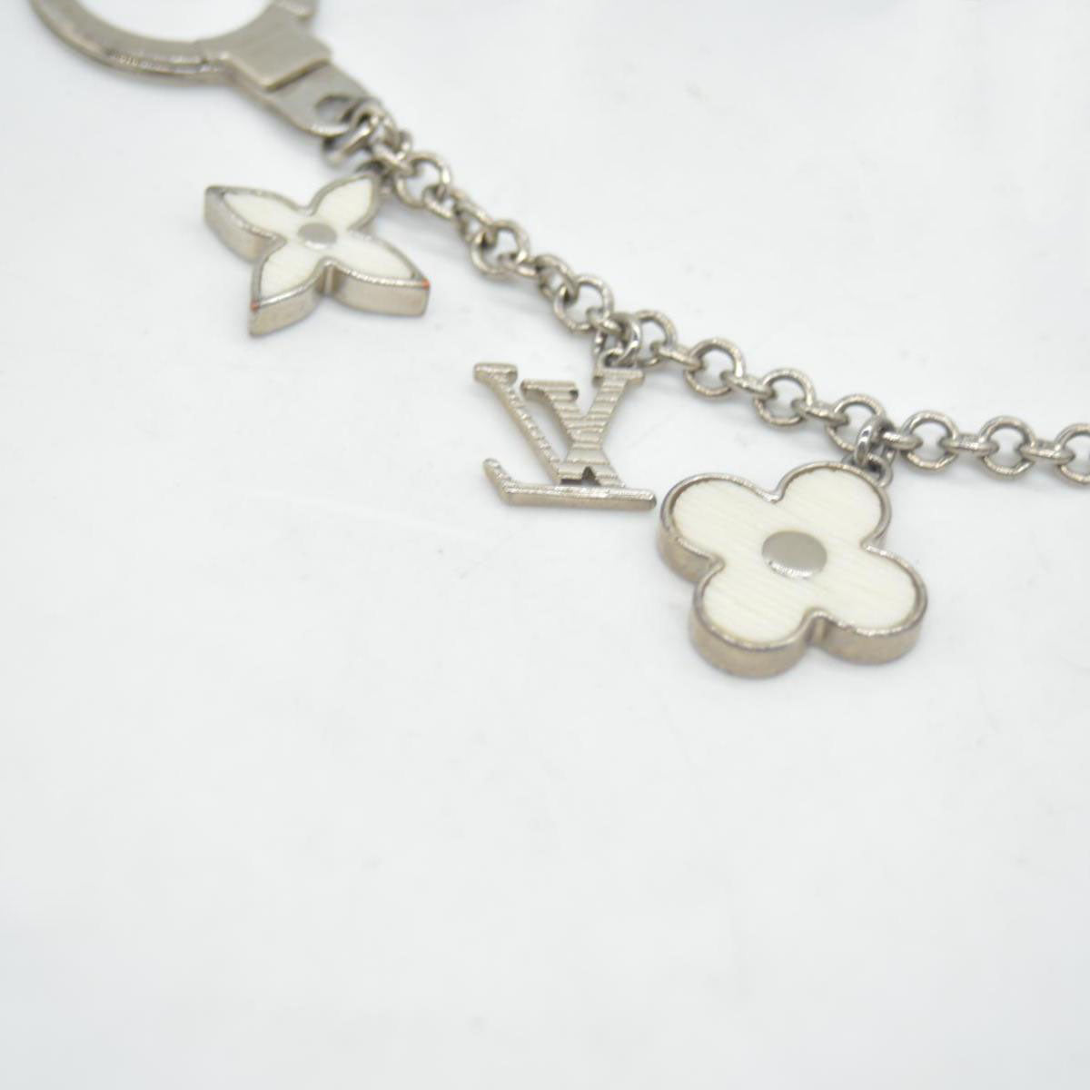 $655 Louis Vuitton Fleur d'Epi Bag Charm Chain