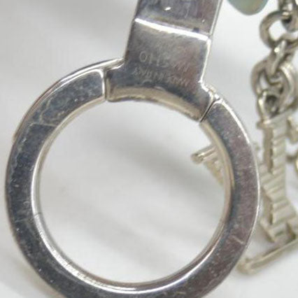 $655 Louis Vuitton Fleur d'Epi Bag Charm Chain