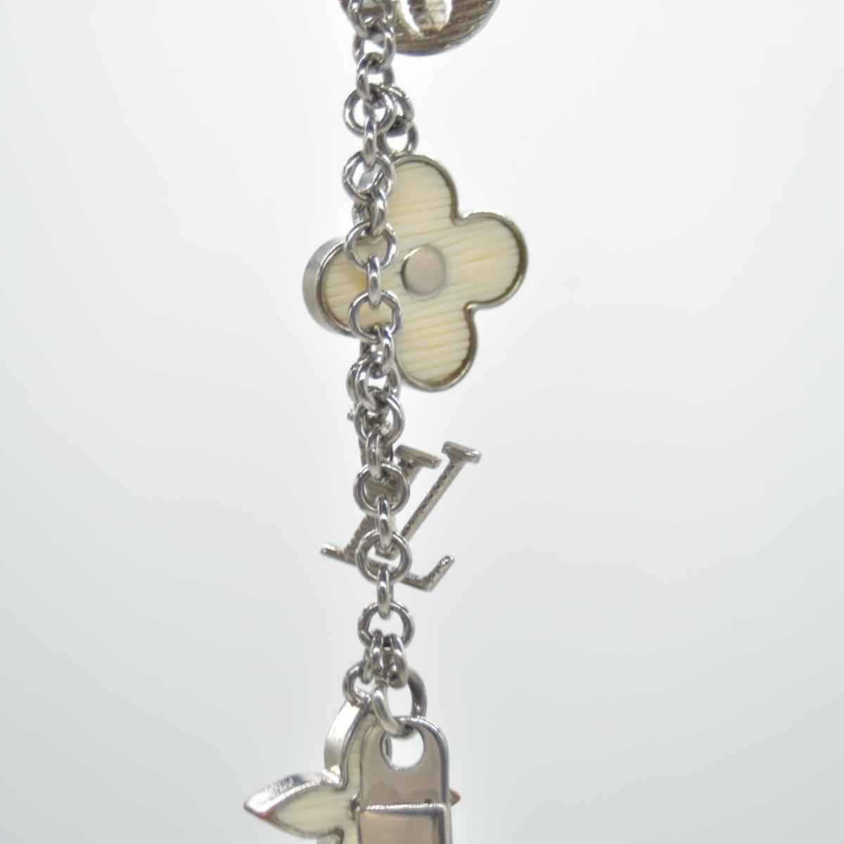 $655 Louis Vuitton Fleur d'Epi Bag Charm Chain