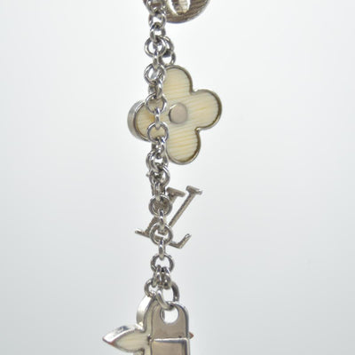 $655 Louis Vuitton Fleur d'Epi Bag Charm Chain