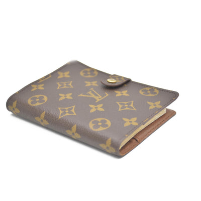 Louis Vuitton Monogram Agenda PM Notebook Cover Brown CA0938