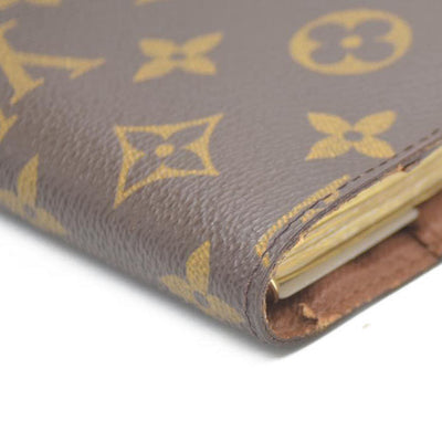 Louis Vuitton Monogram Agenda PM Notebook Cover Brown CA0938
