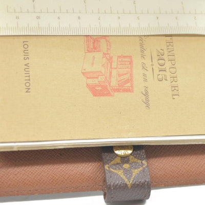 Louis Vuitton Monogram Agenda PM Notebook Cover Brown CA0938