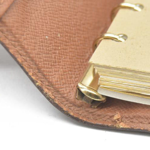 Louis Vuitton Monogram Agenda PM Notebook Cover Brown CA0938