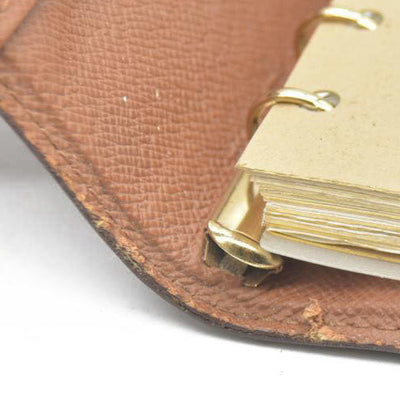 Louis Vuitton Monogram Agenda PM Notebook Cover Brown CA0938