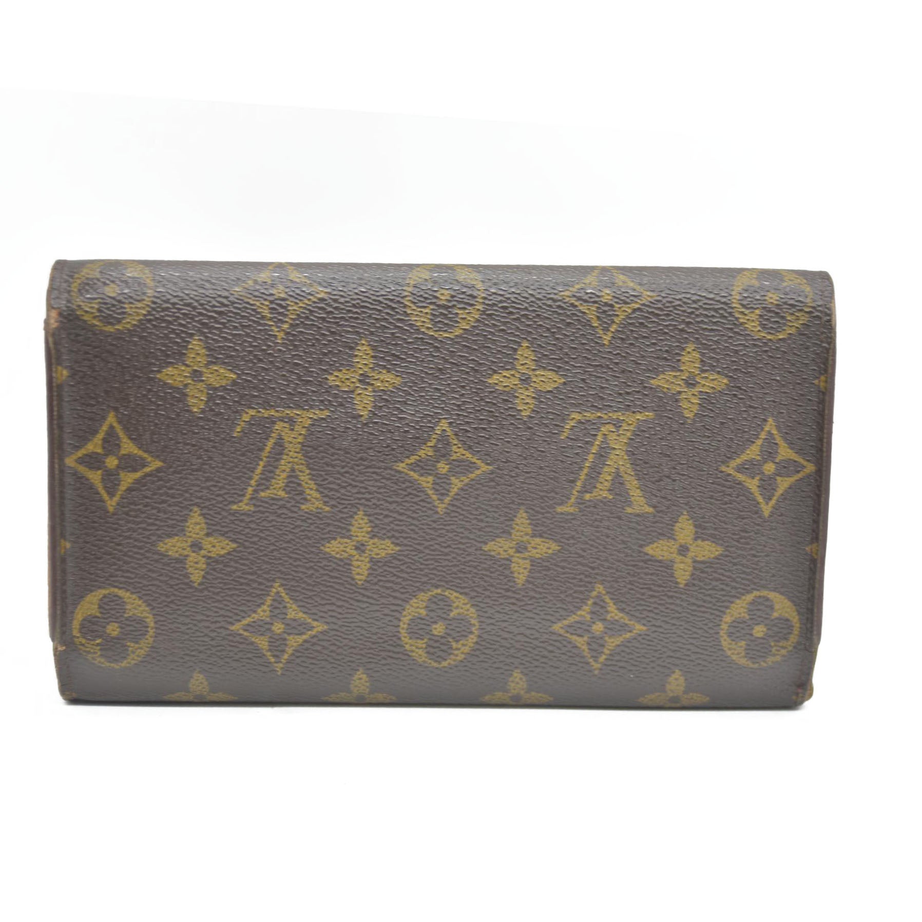 Louis Vuitton Monogram Porte Tresor International Trifold Long Wallet CA1924