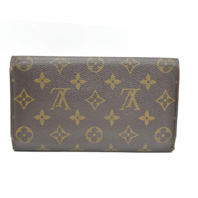 Louis Vuitton Monogram Porte Tresor International Trifold Long Wallet CA1924