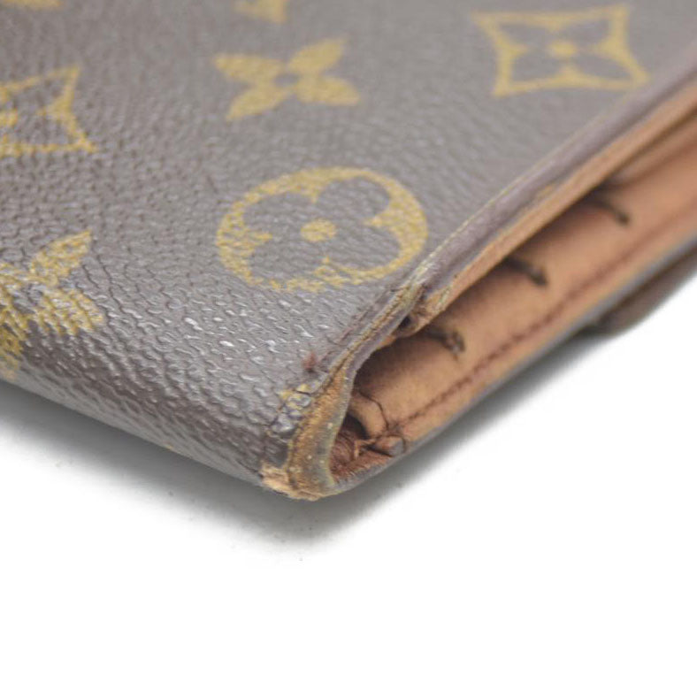 Louis Vuitton Monogram Porte Tresor International Trifold Long Wallet CA1924