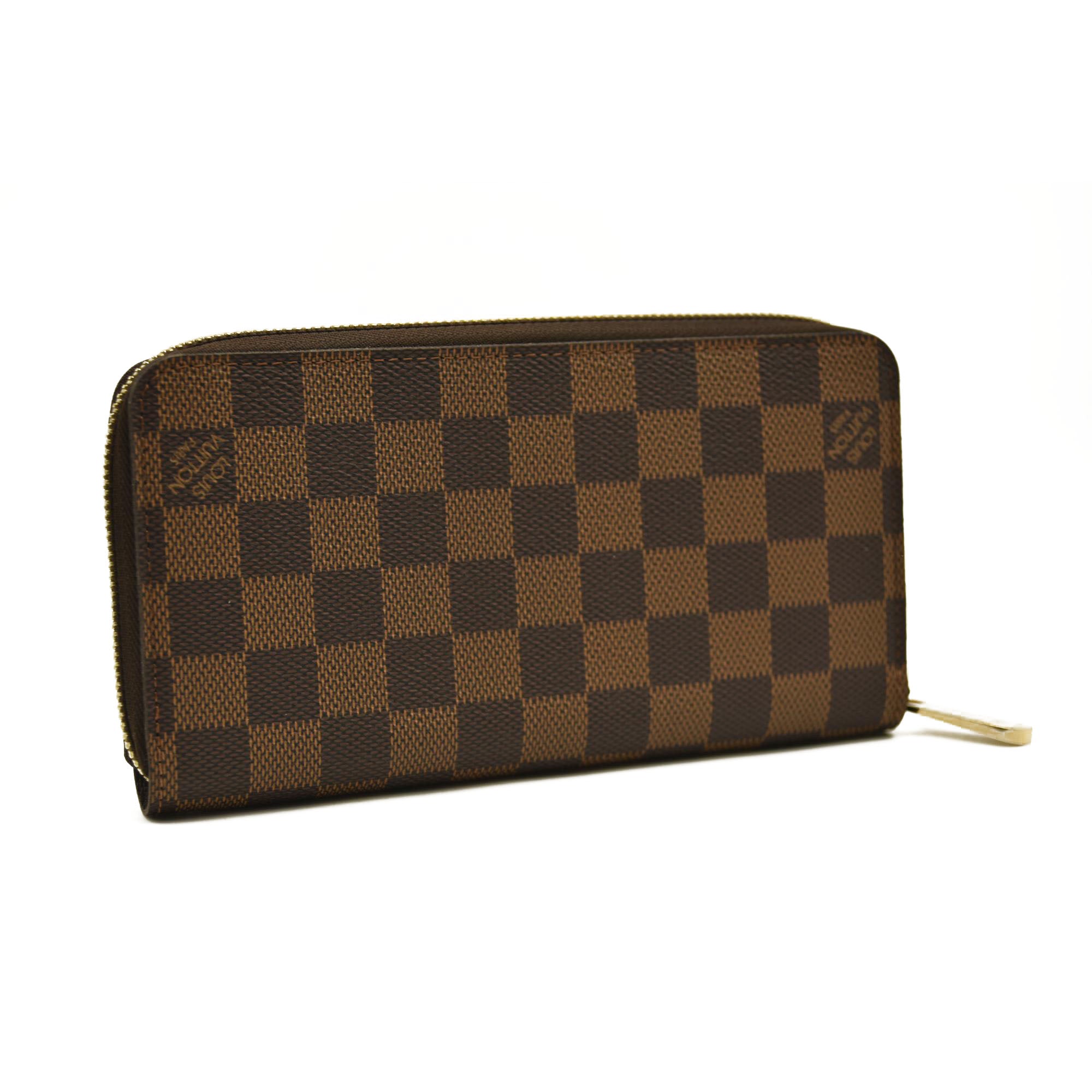 Louis Vuitton  Damier Ebene Zippy Wallet CA0059