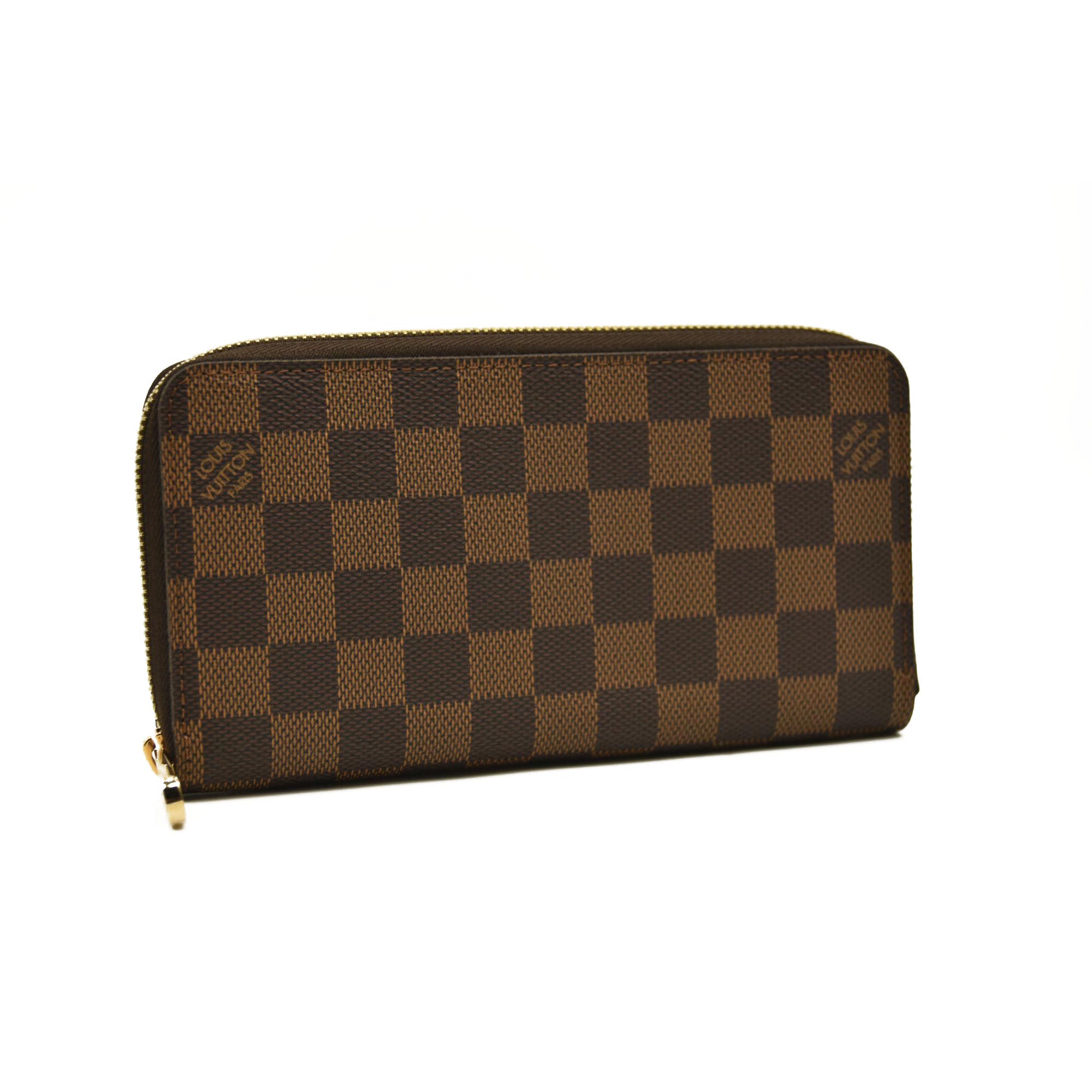 Louis Vuitton  Damier Ebene Zippy Wallet CA0059