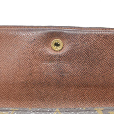 Louis Vuitton Monogram Porte Tresor International Trifold Long Wallet CA1924