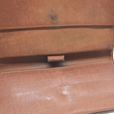 Louis Vuitton Monogram Porte Tresor International Trifold Long Wallet CA1924